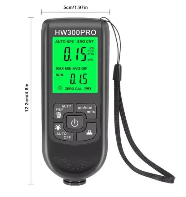 HW300Pro rəng qalınlığı ölçən