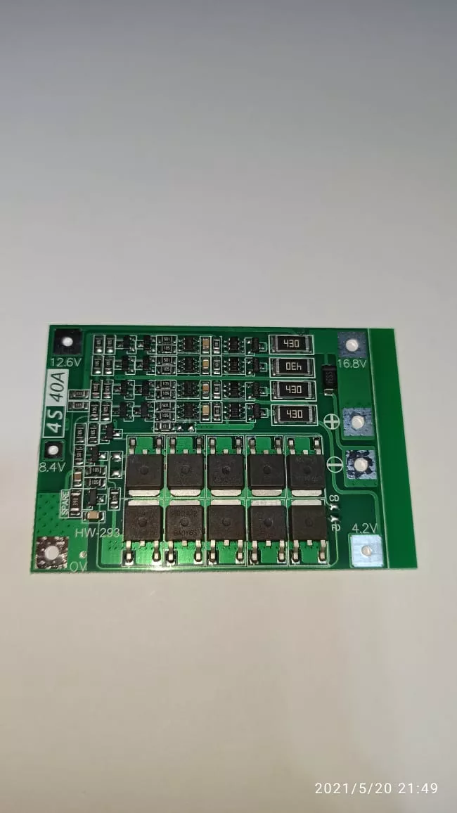 BMS 4S 40A balanslı